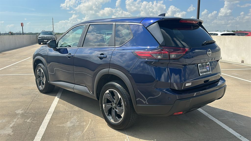 2025 Nissan Rogue SV Blue at South Houston Nissan