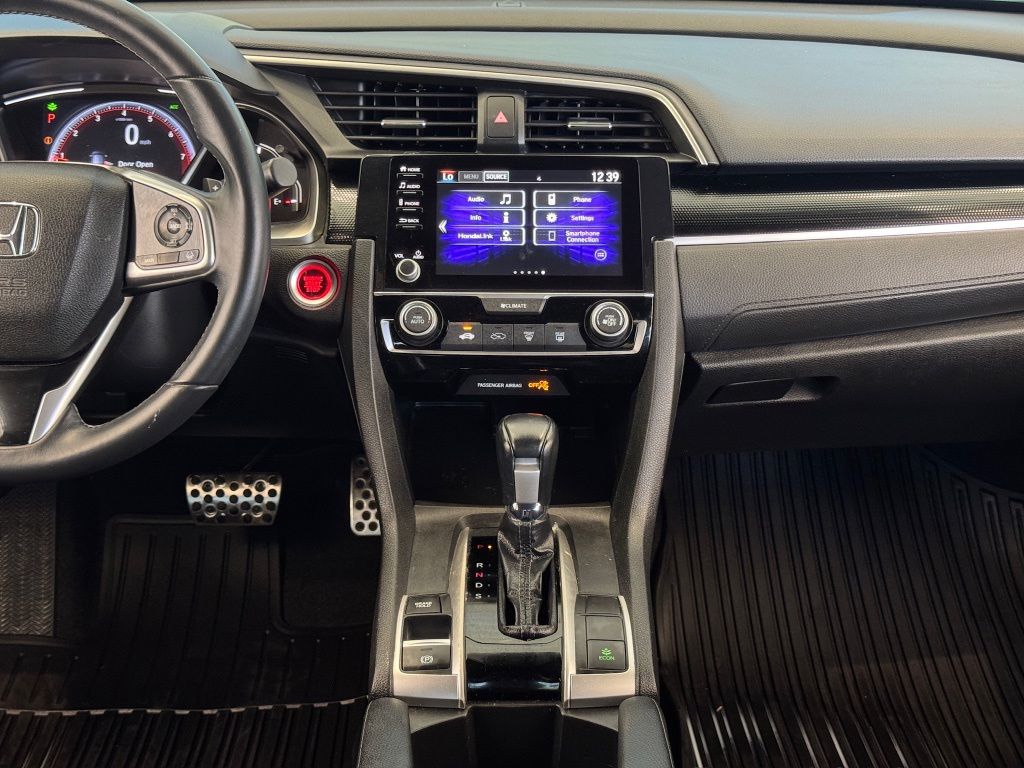 2021 Honda Civic Sport White at Central Houston Nissan
