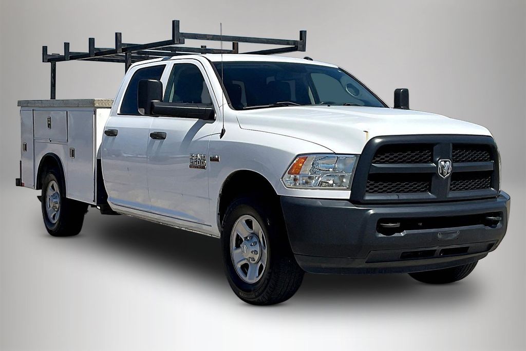 Bright White Clearcoat 2018 RAM 2500 Tradesman Crew Cab LB RWD Pickup Truck 4X2 6-Speed Automatic