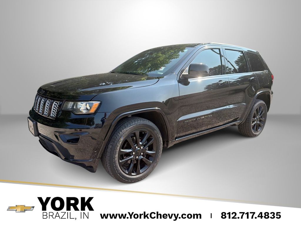 Diamond Black 2018 Jeep Grand Cherokee SUV / Crossover Four-Wheel Drive 8-Speed Automatic