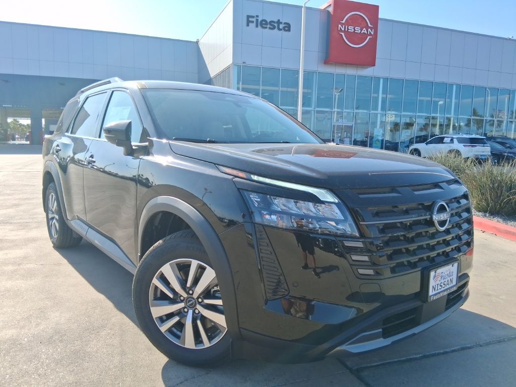 Super Black 2026 Nissan Pathfinder SL 4WD SUV / Crossover All-Wheel Drive 9-Speed Automatic