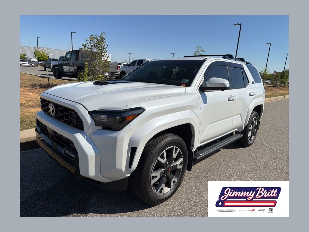 White (Wind Chill Pearl) 2025 Toyota 4Runner TRD Sport Premium RWD SUV / Crossover 4X2 8-Speed Automatic