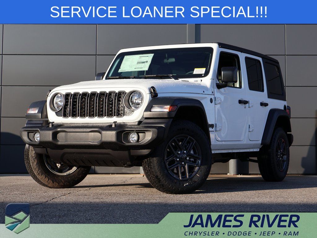Bright White Clearcoat 2026 Jeep Wrangler SUV / Crossover Four-Wheel Drive 8-Speed Automatic