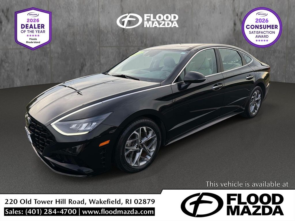 Phantom Black 2020 Hyundai Sonata Sedan Front-Wheel Drive 8-Speed Automatic Overdrive