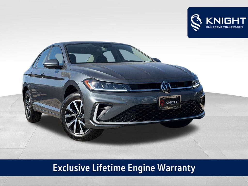 Platinum Gray Metallic 2026 Volkswagen Jetta Sedan Front-Wheel Drive 8-Speed Automatic
