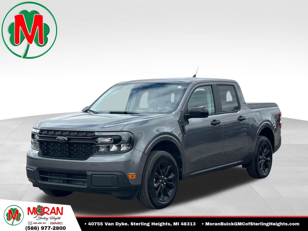 Gray Metallic 2024 Ford Maverick Pickup Truck All-Wheel Drive 8-Speed Automatic