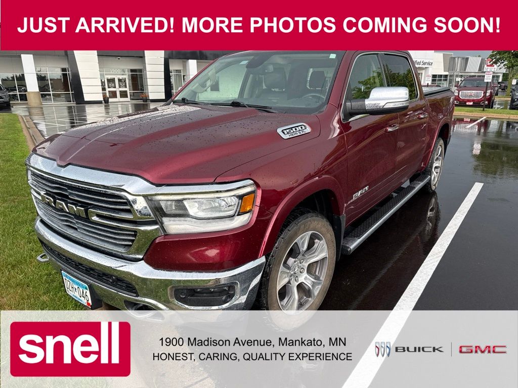 Delmonico Red Pearlcoat 2020 RAM 1500 Pickup Truck Four-Wheel Drive 8-Speed Automatic