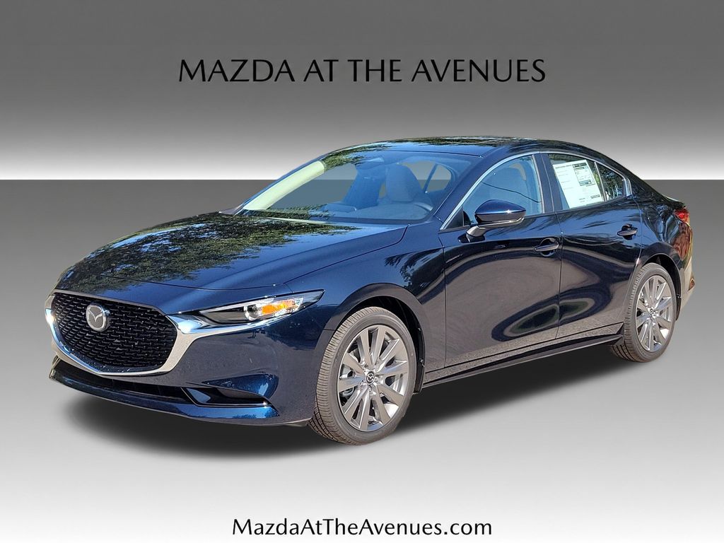 Crystal Blue 2026 Mazda MAZDA3 Sedan Front-Wheel Drive 6-Speed Automatic
