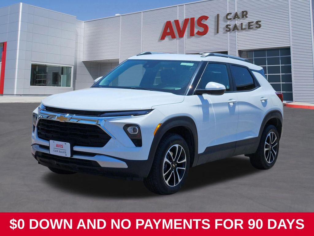 Summit White 2025 Chevrolet Trailblazer SUV / Crossover Four-Wheel Drive 9-Speed Automatic