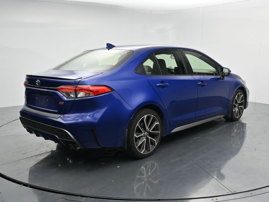 Used 2020 Blue Toyota SE image 7