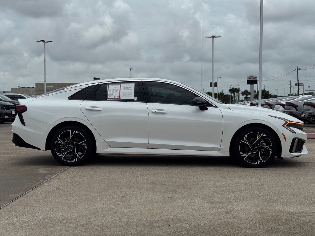 2025 Kia K5 GT-Line White at Bayway Cadillac Southwest