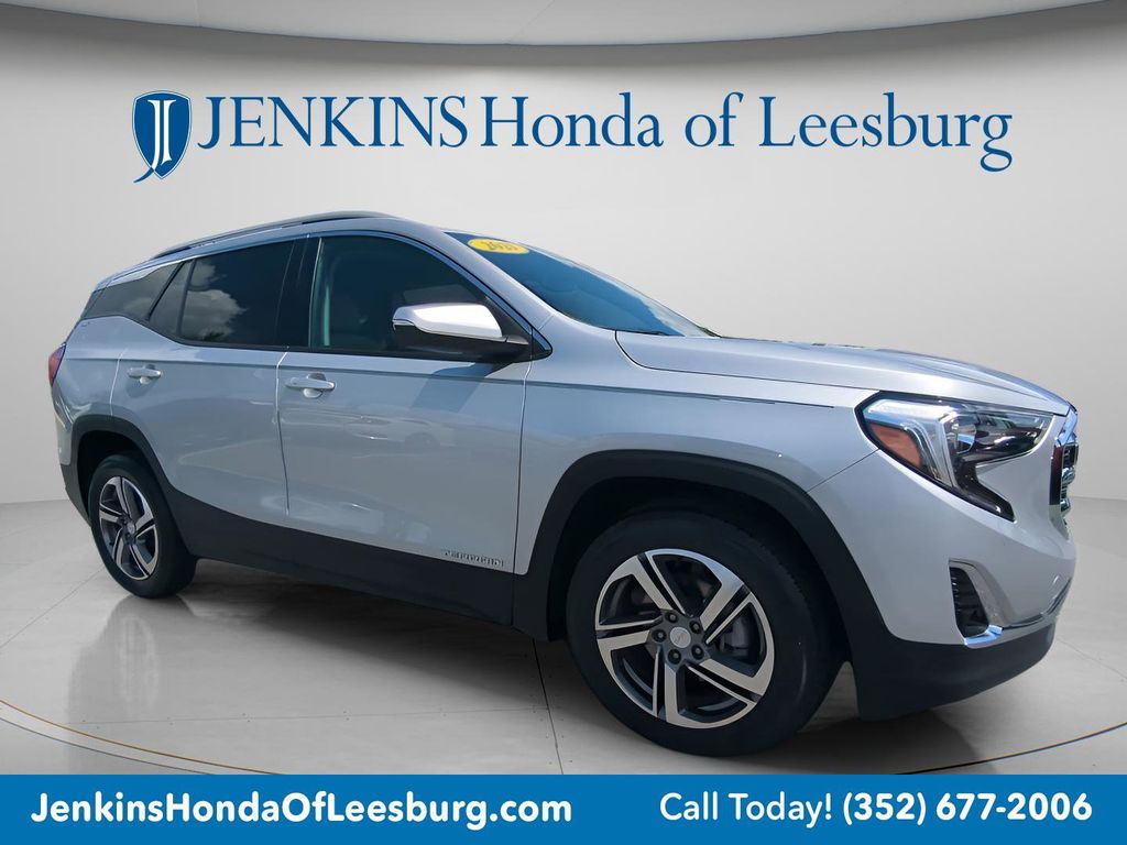 Quicksilver Metallic 2021 GMC Terrain SLT FWD SUV / Crossover Front-Wheel Drive 9-Speed Automatic
