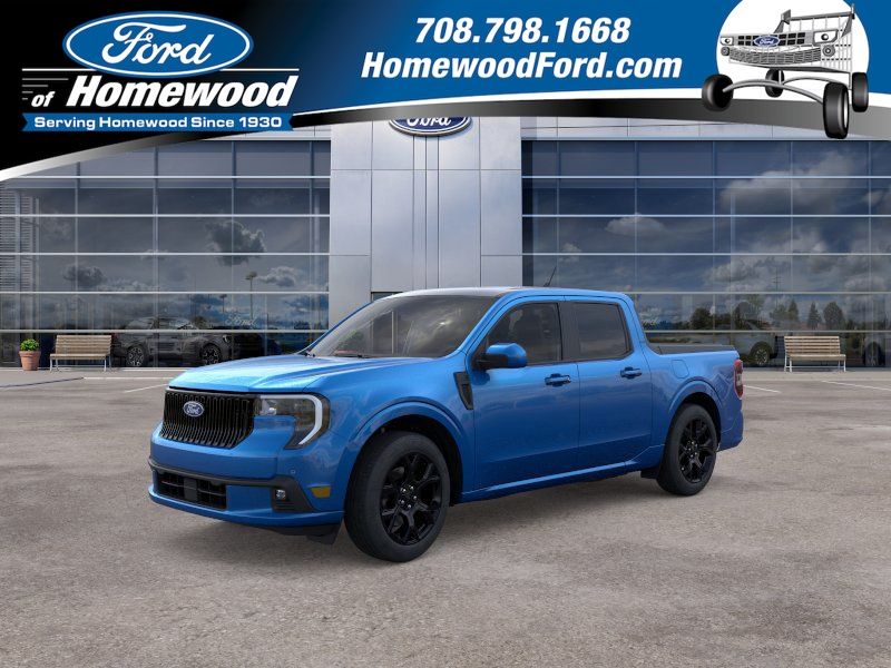 Velocity Blue 2026 Ford Maverick Pickup Truck All-Wheel Drive 7-Speed Automatic
