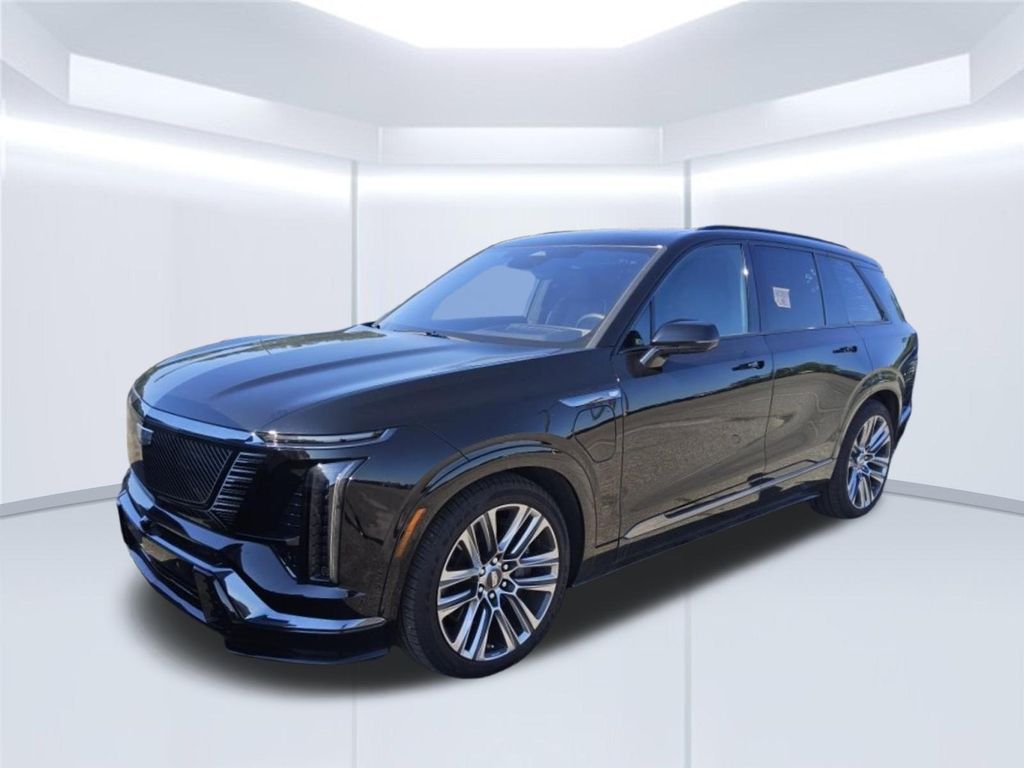2026 Stellar Black Metallic Cadillac VISTIQ Platinum AWD SUV