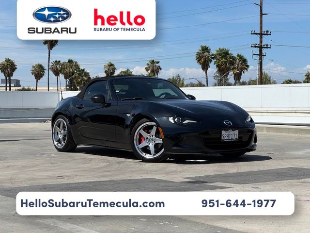Jet Black Mica 2024 Mazda MX-5 Miata Convertible Rear-Wheel Drive 6-Speed Automatic
