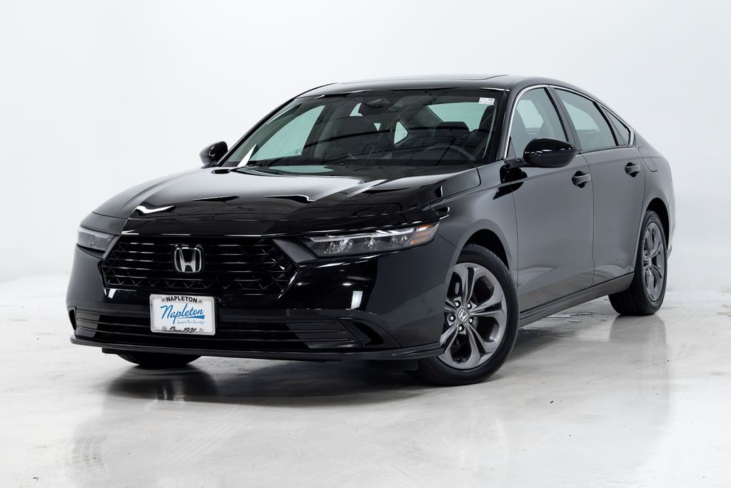 Crystal Black Pearl 2024 Honda Accord Sedan Front-Wheel Drive Continuously Variable Transmission