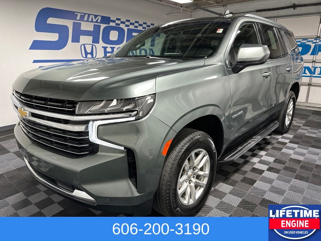 Silver Sage Metallic 2024 Chevrolet Tahoe SUV / Crossover Four-Wheel Drive