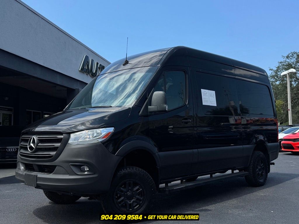 Obsidian Black Metallic 2019 Mercedes-Benz Sprinter Cargo Van 7-Speed Automatic