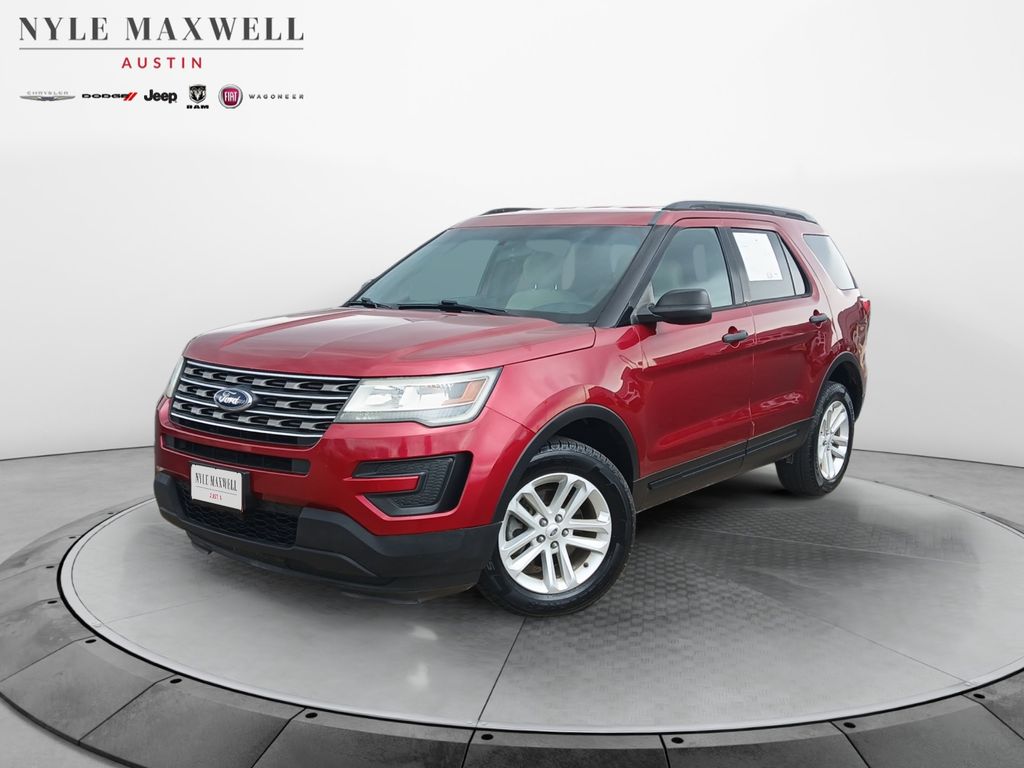 Ruby Red Metallic 2016 Ford Explorer SUV / Crossover All-Wheel Drive 6-Speed Automatic