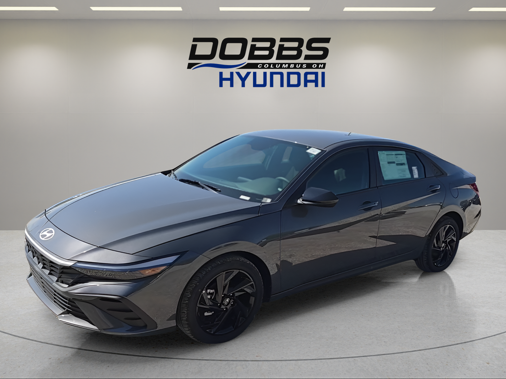 Ecotronic Gray 2026 Hyundai Elantra Sedan Front-Wheel Drive Continuously Variable Transmission