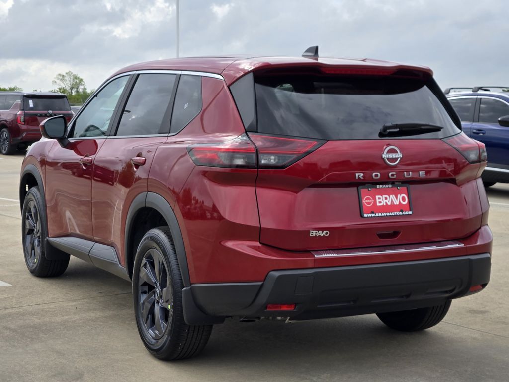 2026 Nissan Rogue SV Red at Bravo Nissan