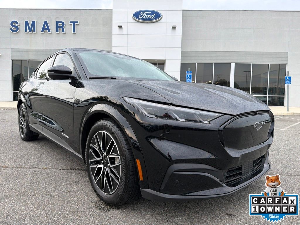 Shadow Black 2025 Ford Mustang Mach-E SUV / Crossover All-Wheel Drive Automatic