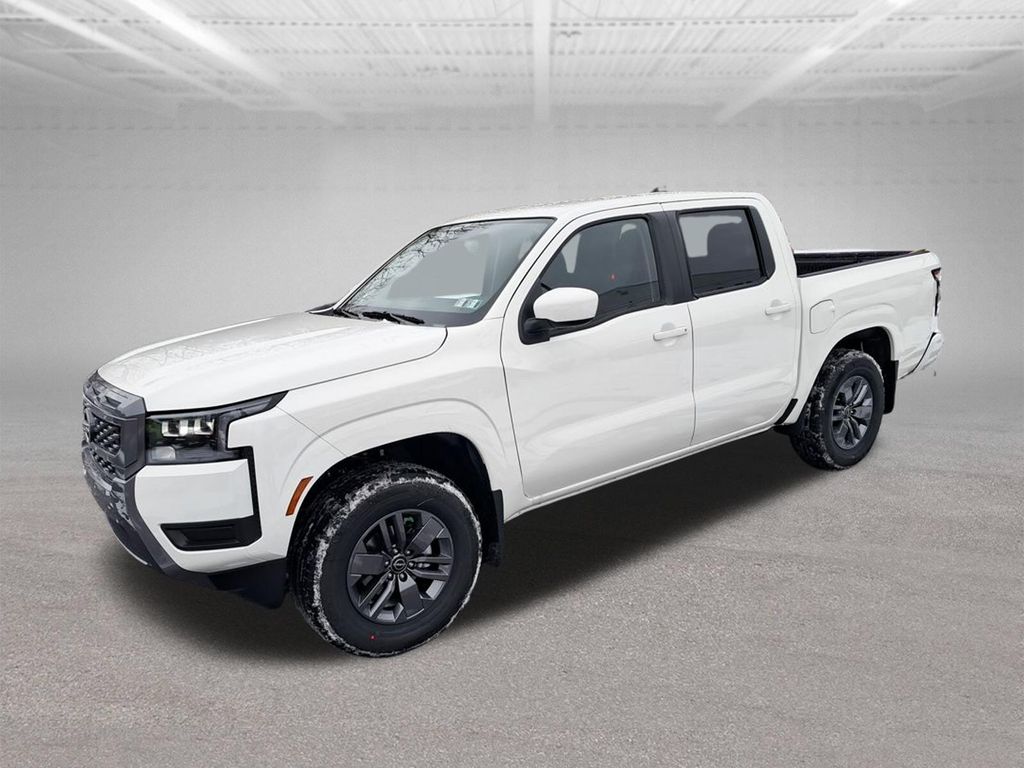 2026 Nissan Frontier SV White at John Sisson Motors