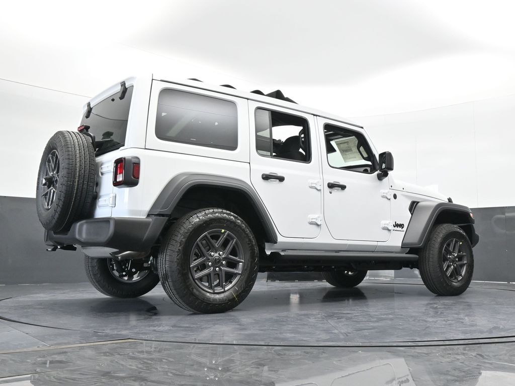 New 2026 Bright White Clearcoat Jeep Sport S image 57