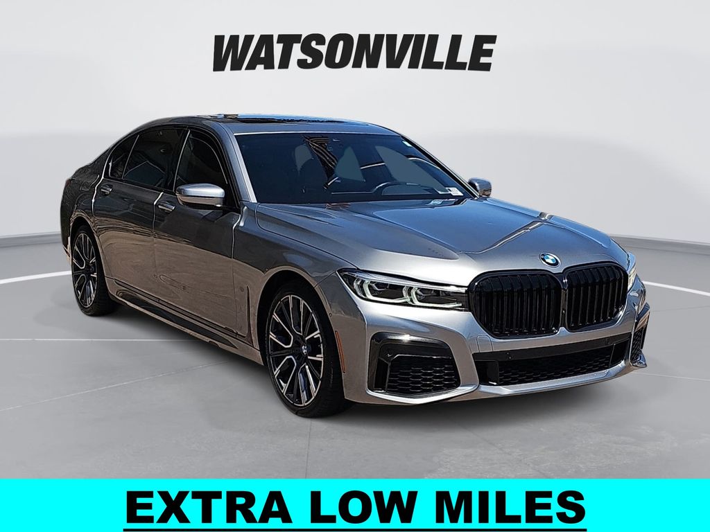 Donington Gray Metallic 2021 BMW 7 Series 740i RWD Sedan Rear-Wheel Drive 8-Speed Automatic