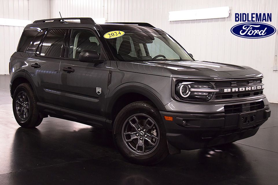 Carbonized Gray Metallic 2024 Ford Bronco Sport SUV / Crossover All-Wheel Drive 8-Speed Automatic