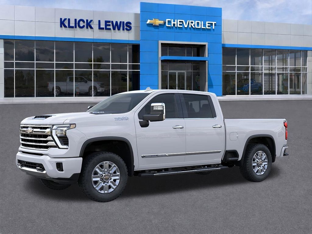 2026 Chevrolet Silverado 2500HD High Country White at Klick Lewis Buick Chevrolet