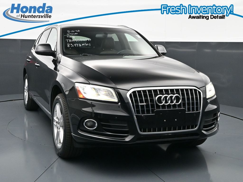 Brilliant Black 2017 Audi Q5 2.0T quattro Premium Plus SUV / Crossover All-Wheel Drive 8-Speed Automatic