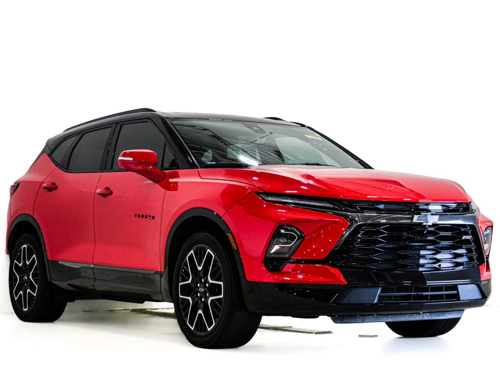 Red Hot 2023 Chevrolet Blazer SUV / Crossover Front-Wheel Drive 9-Speed Automatic Overdrive