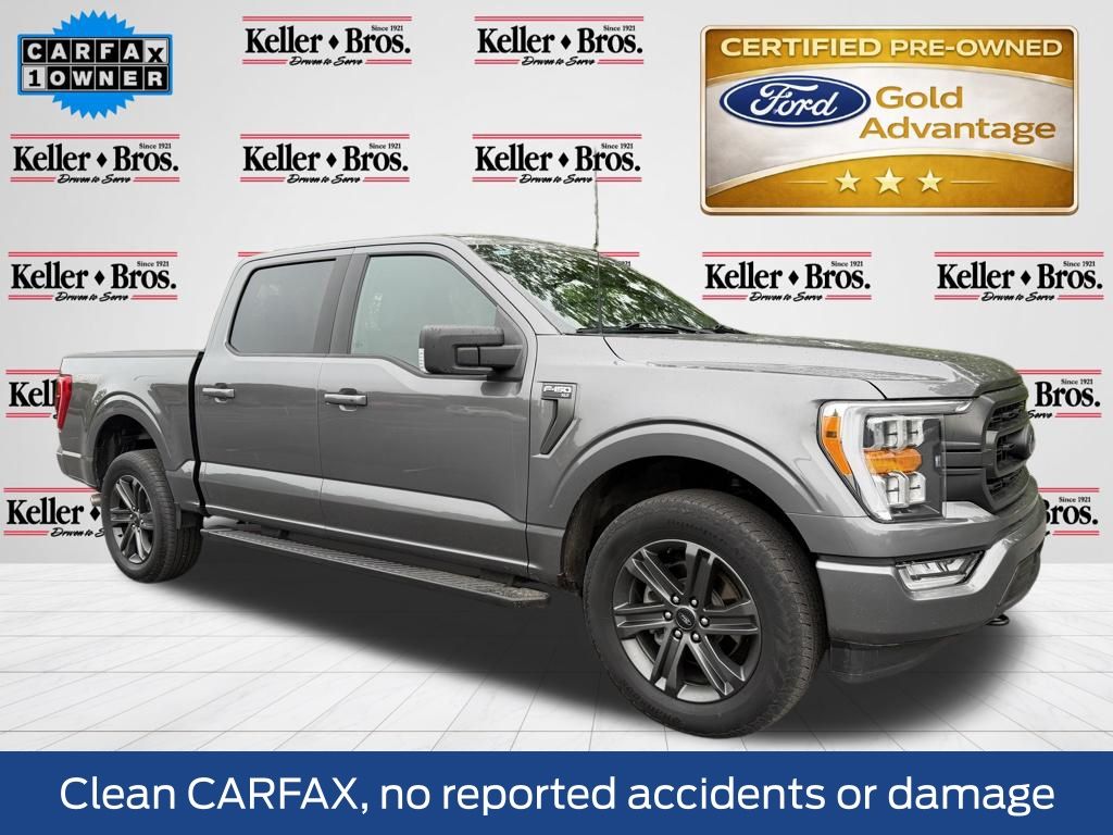 Carbonized Gray Metallic 2023 Ford F-150 Pickup Truck Four-Wheel Drive Automatic