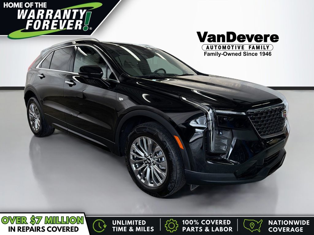 Stellar Black Metallic 2025 Cadillac XT4 SUV / Crossover Front-Wheel Drive 9-Speed Automatic