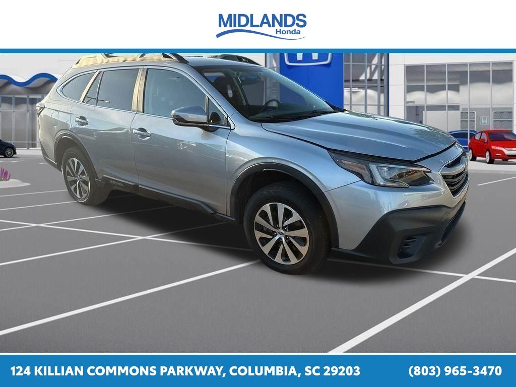 Ice Silver Metallic 2020 Subaru Outback Premium AWD SUV / Crossover All-Wheel Drive Continuously Variable Transmission