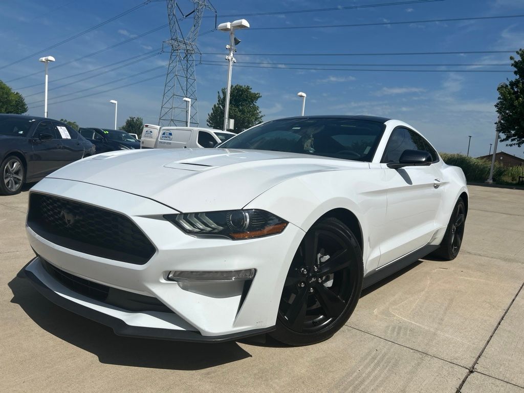 Oxford White 2023 Ford Mustang Coupe Rear-Wheel Drive Automatic
