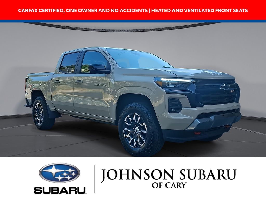 Sand Dune Metallic 2024 Chevrolet Colorado Pickup Truck Four-Wheel Drive 8-Speed Automatic
