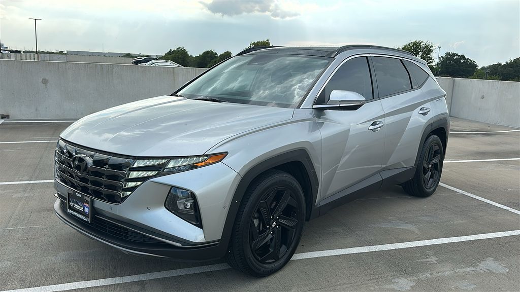 2022 Hyundai Tucson Limited Silver at Classic Elite Chevrolet Sugar Land