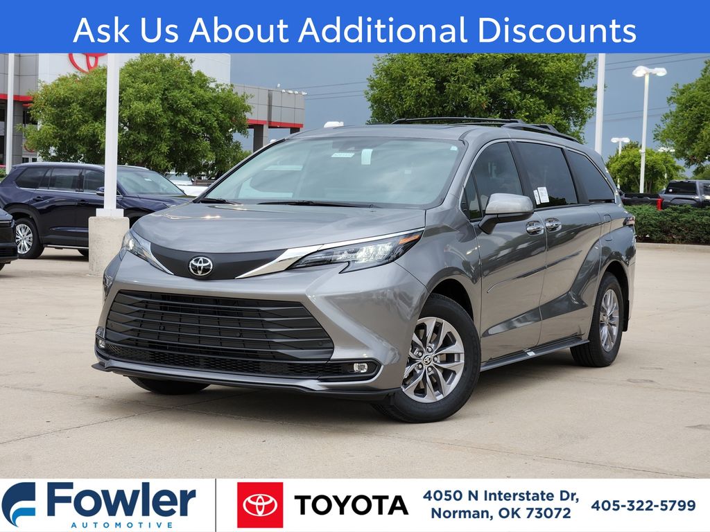 Heavy Metal 2026 Toyota Sienna Minivan Front-Wheel Drive Continuously Variable Transmission