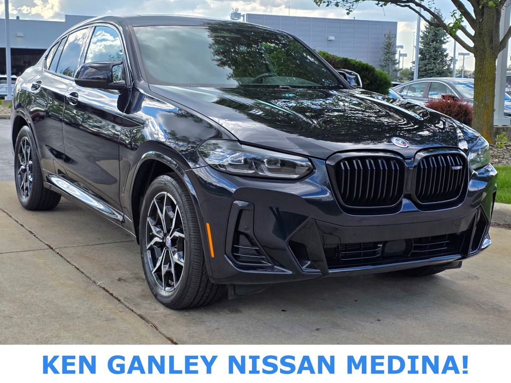 Carbon Black Metallic 2023 BMW X4 M40i AWD SUV / Crossover All-Wheel Drive 8-Speed Automatic