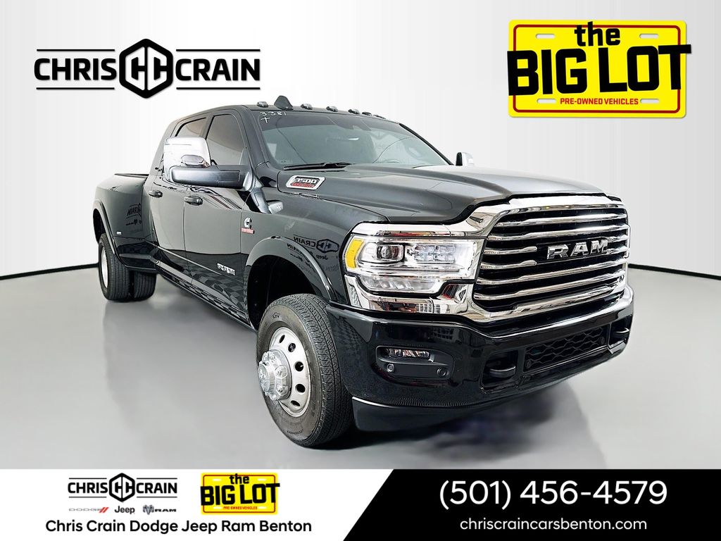 Diamond Black 2024 RAM 3500 Pickup Truck Four-Wheel Drive 6-Speed Automatic