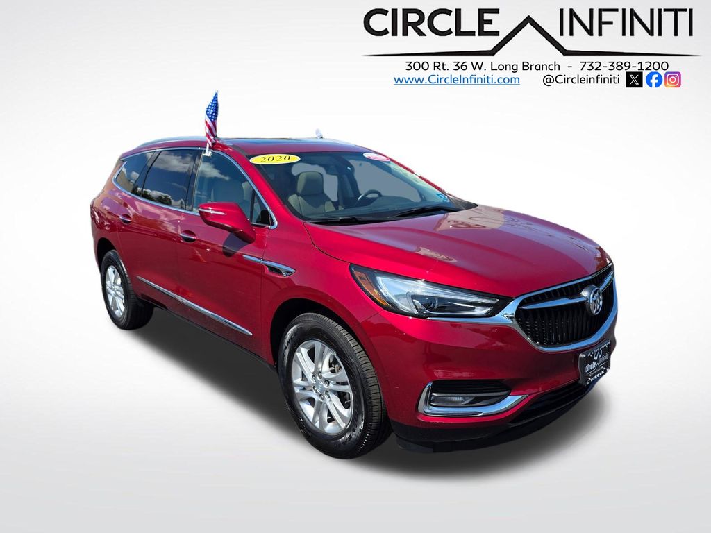 Red Quartz Tintcoat 2020 Buick Enclave Essence AWD SUV / Crossover Four-Wheel Drive 9-Speed Automatic