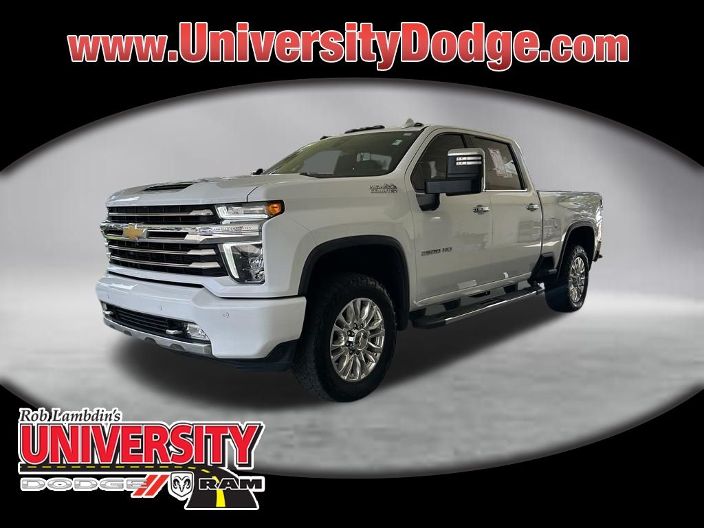 Summit White 2021 Chevrolet Silverado 2500HD Pickup Truck Four-Wheel Drive Automatic