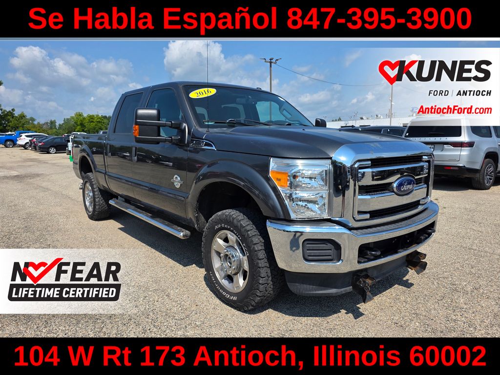 Gray (Magnetic) 2016 Ford F-350 Super Duty Pickup Truck Four-Wheel Drive 6-Speed Automatic