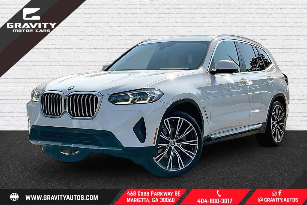 Alpine White 2022 BMW X3 SUV / Crossover Rear-Wheel Drive 8-Speed Automatic