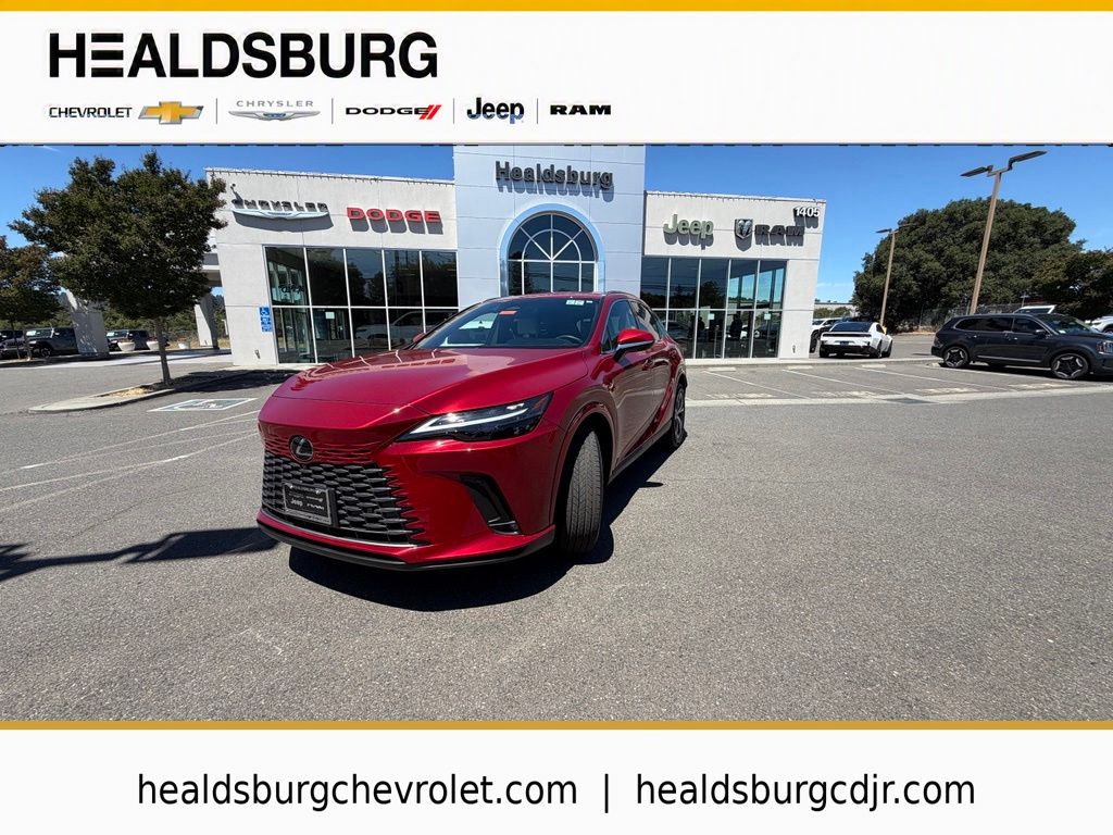Matador Red Mica 2024 Lexus RX Hybrid SUV / Crossover All-Wheel Drive Continuously Variable Transmission