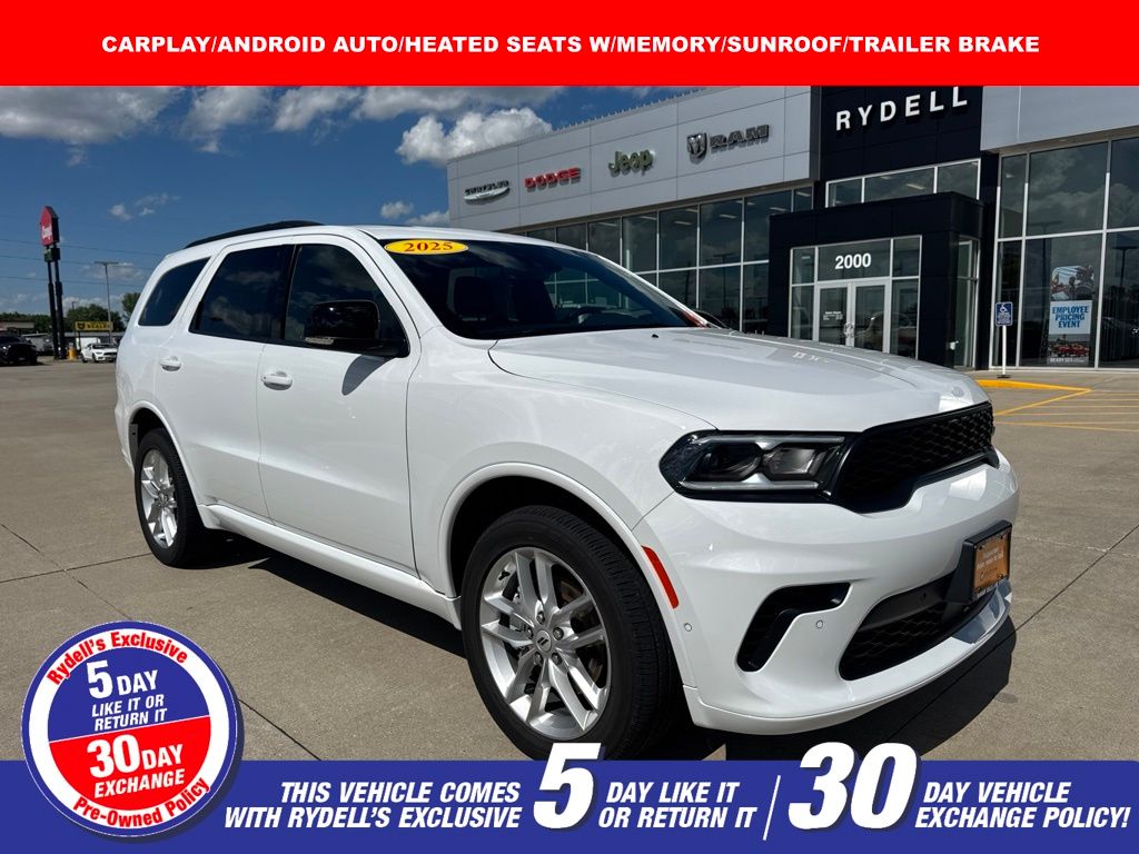 White Knuckle Clearcoat 2026 Dodge Durango GT Plus AWD SUV / Crossover All-Wheel Drive 8-Speed Automatic