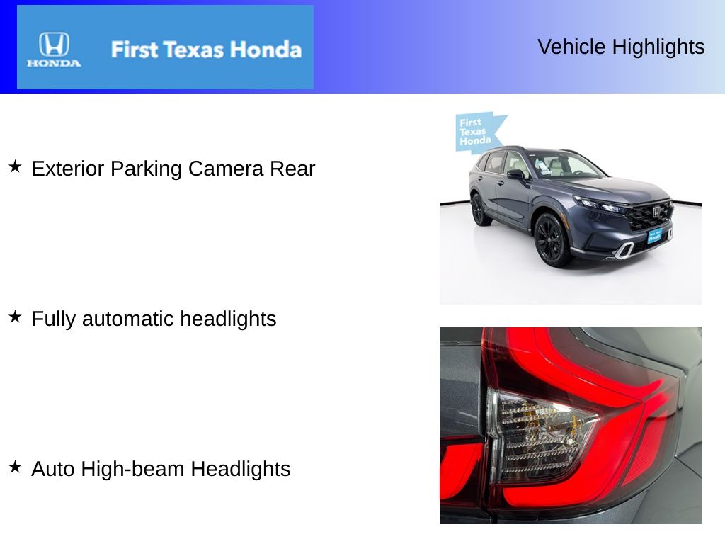 Used Car 2025 Honda Cr-v Hybrid  Sport Touring For Sale Under $40,000 In Austin, Texas