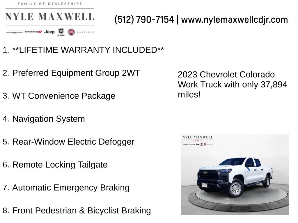 Used Car 2023 Chevrolet Colorado  Work Truck For Sale Under $30,000 In Austin, Texas